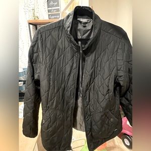 Eddie Baurer Black jacket. Womens LARGE
